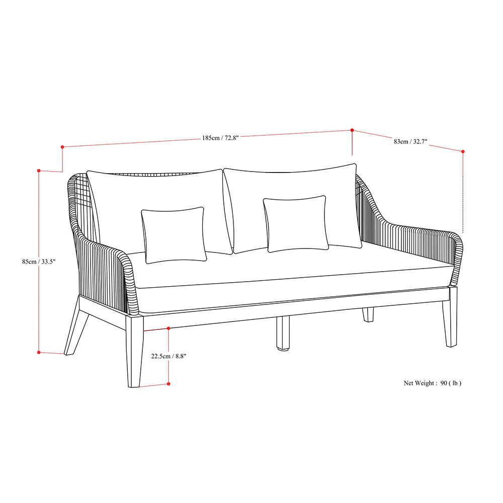 Marigot Outdoor Sofa