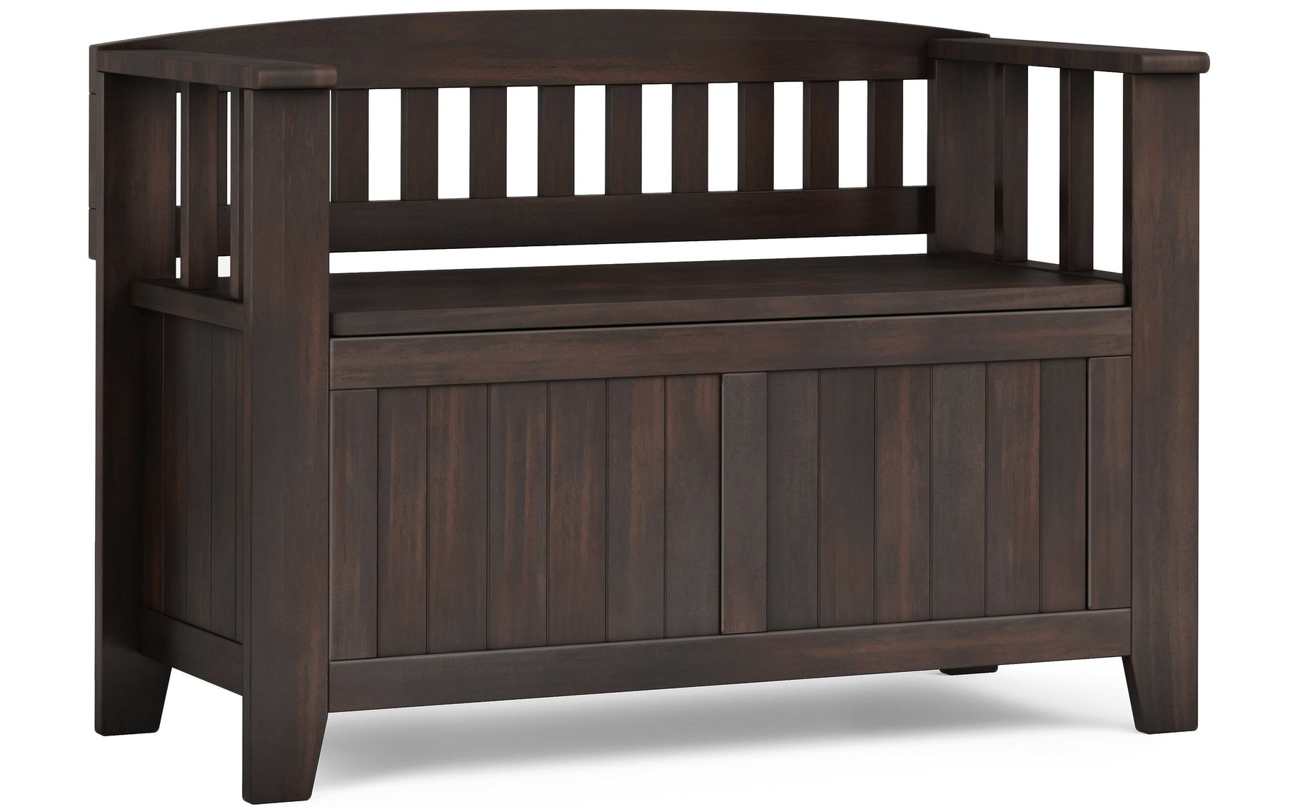 Acadian Small Entryway Storage Bench – Simpli Home