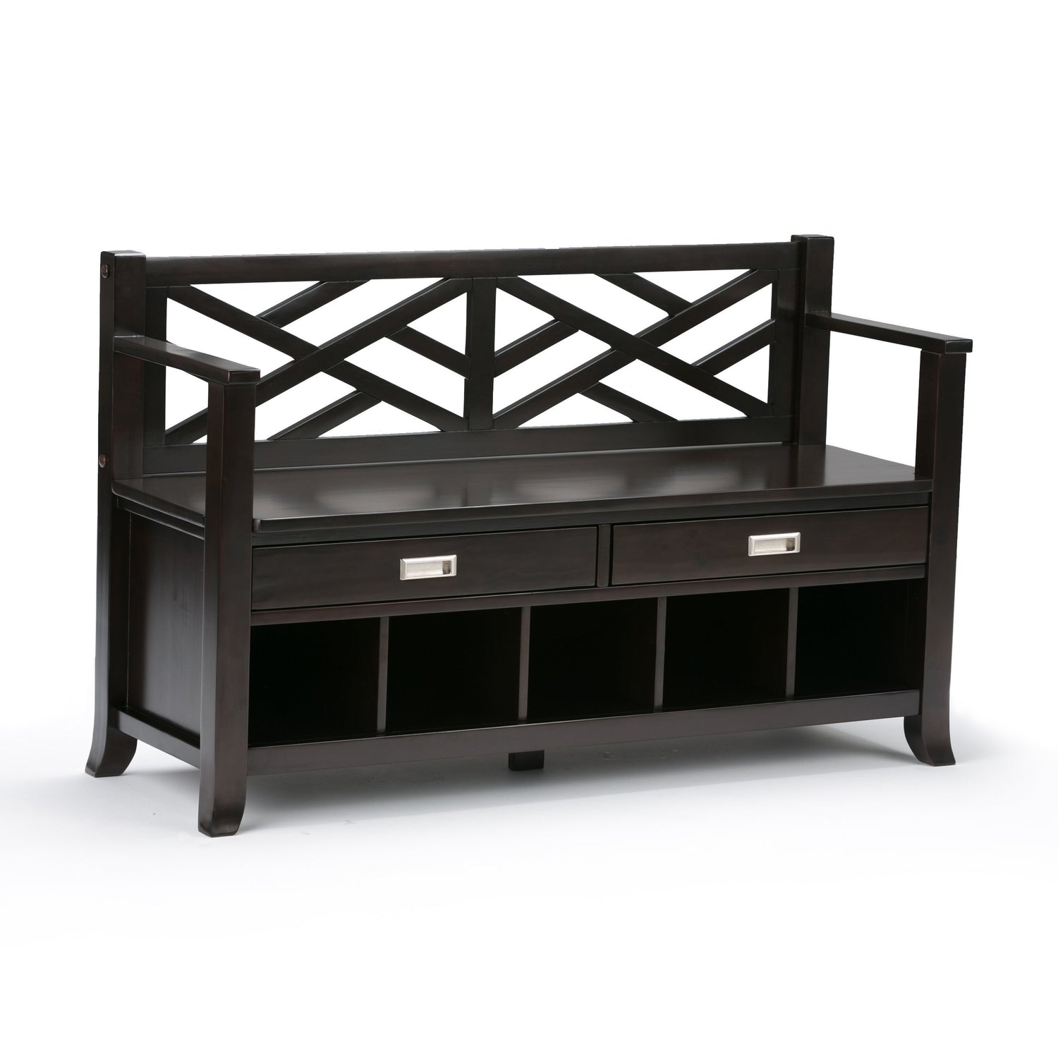 Espresso Brown | Sea Mills Entryway Bench